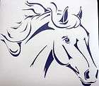 Sm Purple Western Paint Quarter Horse Pony Cowgirl Rodeo Window Decal 