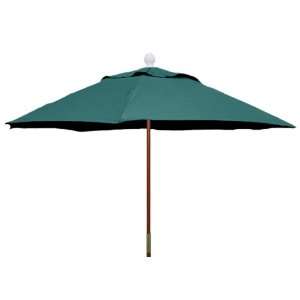   foot market style beach umbrella, Forest Green Patio, Lawn & Garden