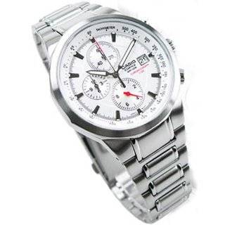   Casio Edifice Mens Stainless Steel Dress Watch EF 508D 1AVDF Watches