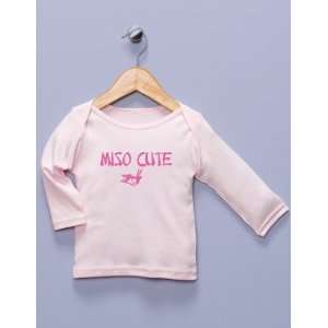  Miso Cute Pink Long Sleeve Shirt Baby