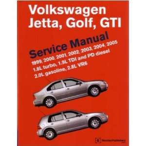  1999 2005 VOLKSWAGEN GOLF, GTI & JETTA Service Manual 