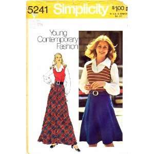  Simplicity 5241 Vintage Sewing Pattern Womens Dress Bias 