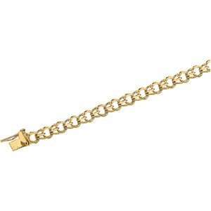  14K White Gold Charm Bracelet   7 inches DivaDiamonds 