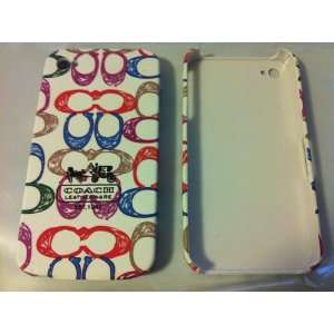  iPhone 4 C STYLE White Mu CASE/COVER Cell Phones 