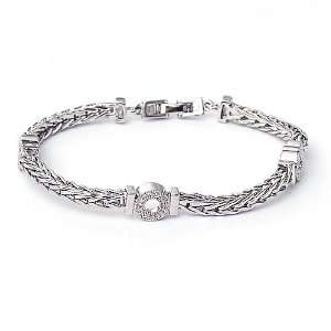  Silver Diamond Circle Bracelet CoolStyles Jewelry