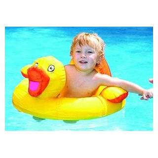   Shape Inflatable Swimming Float Pool Ring Yellow