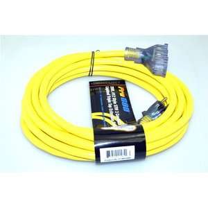  25 Triple Tap Extension Cord   Lighted End