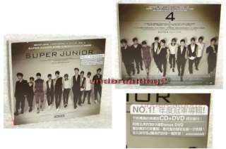 Korea Super Junior Bonamana Taiwan Ltd CD+DVD  