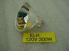 elh 120 volt 300 watt projector lamp projection bulb returns