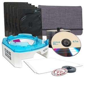  DVD/CD Media Accessory Kit w/50 Pc Media Wallet Case 