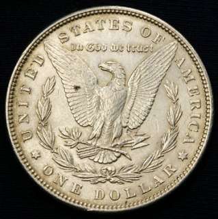 1897 P Morgan Silver Dollar   AU   Nice toning #27001  