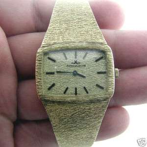 ESTATE Jaeger LeCoultre 14k Gold Watch  
