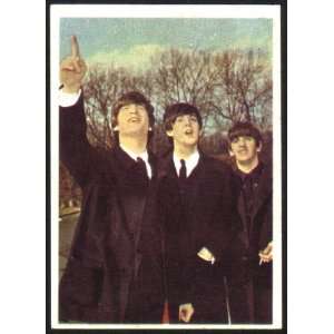  1964 Topps Beatles Color Cards Trading Card #12 John, Paul 