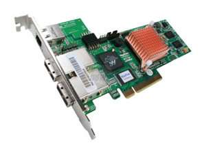   PCI Express x8 (x16 slot compatible) SATA II (3.0Gb/s) Controller Card