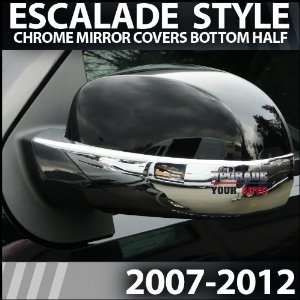  2007 2012 Chevy Suburban Chrome Escalade Style Mirror 