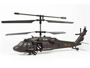    Black Hawk w/Army Dudes YD 919 Electric Gyro RC Remote 