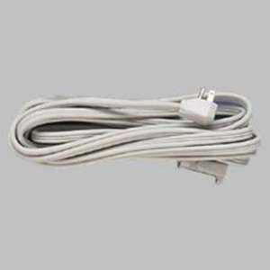   Volt, 15 Length, Gray Color, Grounded Three Prong Plug Extension Cord