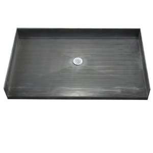 Tileredi Shower Tray 3248CBF PVC TI. 32  D x 48  W, black. Epoxy 