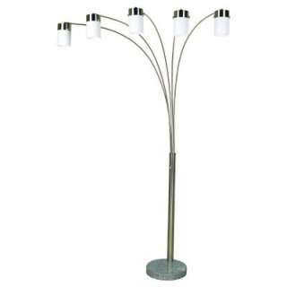 83 Brushed Steel Arch Floor Lamp by Ore #3031F5W  