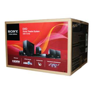 Sony DAV TZ140 300 Watt 5.1 Channel DVD Home Theater System   Brand 