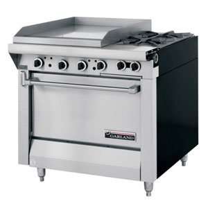   Burner 34 Gas Range with 23 Griddle and Standard Oven Everything