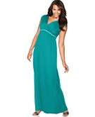   Braided Trim Empire Maxi   Plus Size Dresses   Plus Sizess