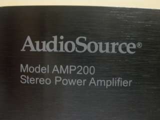 AudioSource AMP200 Stereo Amplifier 300Watts AMP 200  