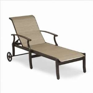  Sheridan Sling Adjustable Chaise Lounge Finish Sandstone 