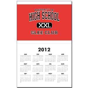  Calendar Print w Current Year Property of High School XXL 