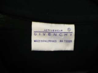 Mens Givenchy Vintage Activewear Polo Shirts Short Sleeve Size Extra 