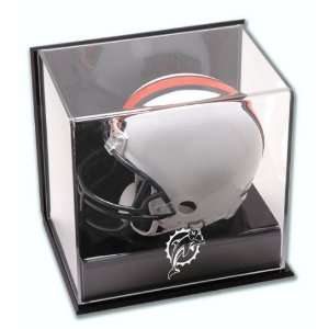   Mini Helmet Cube Logo Display Case   Acrylic Mini Helmet Display Cases