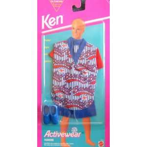  Barbie KEN Activewear Fashions   BASEBALL Easy To Dress 