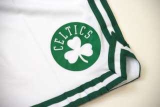 NBA Adidas Boston Celtics Youth 2012 Home White Shorts New with Tags 