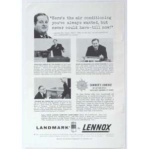   Dreier Lennox Landmark Air Conditioner Print Ad (1652)