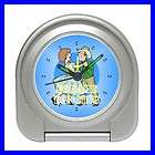 desk clock square dancing western cowboy dance alarm nr 11828794