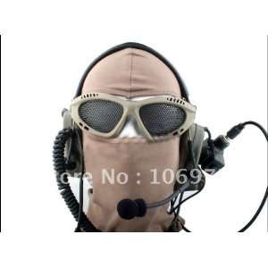  metal mesh eye protection goggle anti impact airsoft 