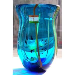  Murano Art Glass Vase Fish Tank Aquarium A30 with 