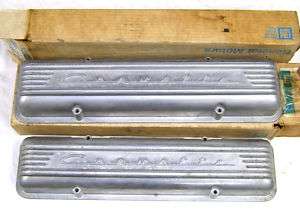 1956 to 1959 Corvette NOS Aluminum Valve Covers  