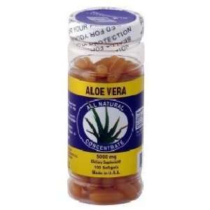 Aloe Vera 100 Softgels 5000 MG