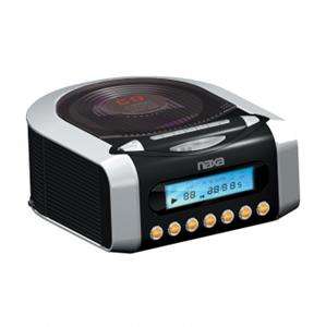   NAXA DIGITAL ALARM CLOCK WITH DIGITAL TUNING AM/FM RADIO*AND CD PLAYER