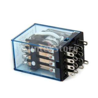 MY4J 12V DC 14 Pin Plug in Electromagnetic Relay Coil 5A 240V AC 28V 