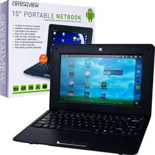 10 inch Android 2.2 Netbook 4GB of Memory   WiFi   Thousands of Apps 