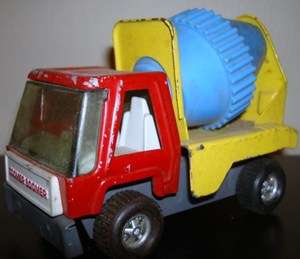 TOPPER TOY Vintage Metal Car ZOOMER BOOMER Cement Truck  