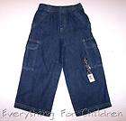 NWT Dark Blue Jeans with Elastic Boys Size 5T  