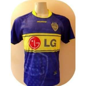  BOCA JUNIORS ARGENTINA  SOCCER YOUTH JERSEY ONE SIZE (SIZE 