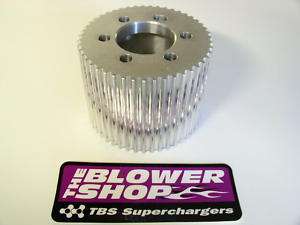 NEW CNC 60 TOOTH 8MM SUPERCHARGER DRIVE PULLEY THE BLOWER SHOP 8060 
