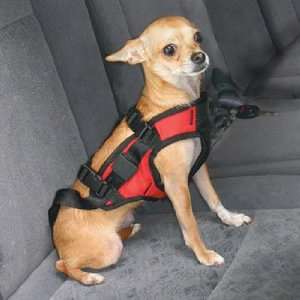  Dog Safety Harness Red
