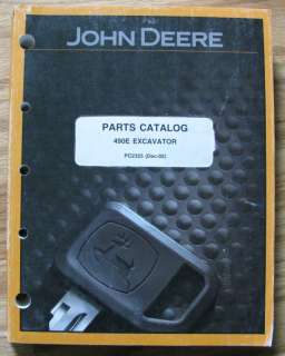 John Deere 490E Excavator Parts Catalog Manual jd  