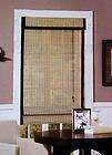 bamboo roll up window shade riviera wood blinds 48 x