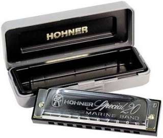 Hohner 560 Special 20 Marine Band Harmonica KEY of A  